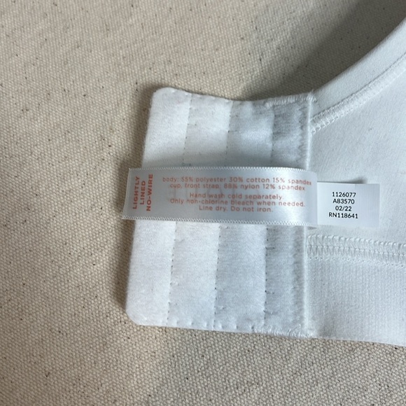 Cacique White Lace Full Coverage Bra - Picture 6 of 6